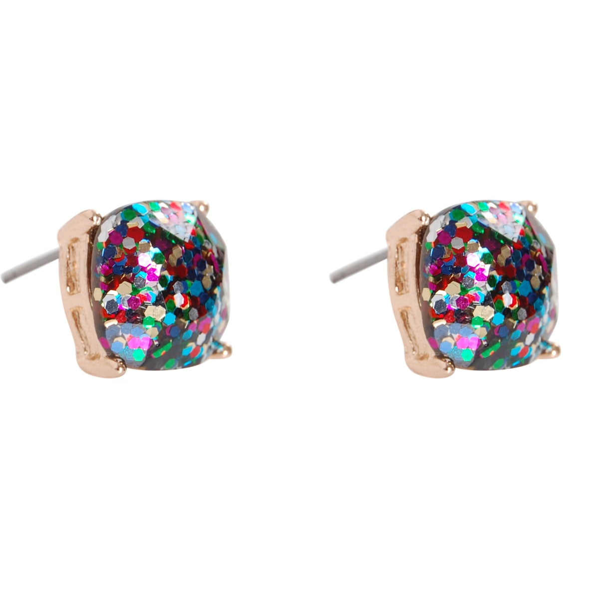 Rainbow Statement Diamante Drop Earrings | Boohoo UK